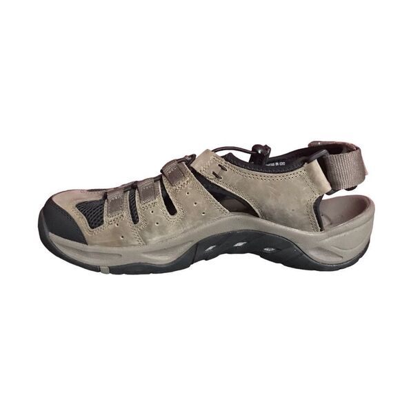 Abeo Men\'s Size 8 Tan and Black Sandals main image 6